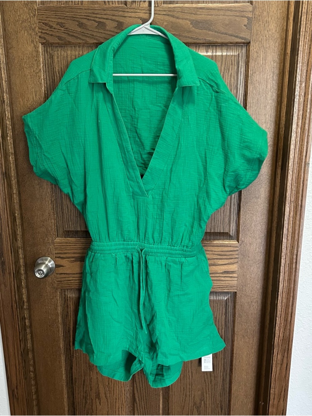 Cupshe Emerald Green Textured Top